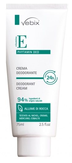VEBIX PHYTAMIN E DEO PERFORMANCE CREMA DEO 24H-75ML ALLUME DI ROCCA - Farmacia Dott. Pasquale Russo