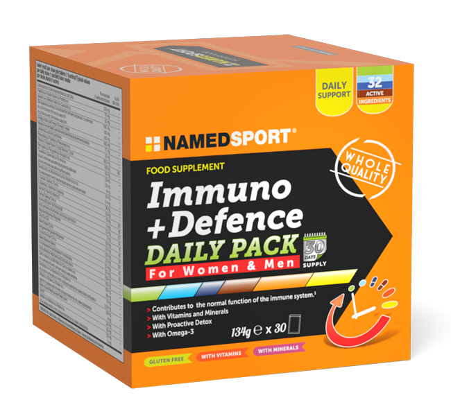 IMMUNO+DEFENCE DAILY PACK 30 BUSTINE - Farmacia Dott. Pasquale Russo