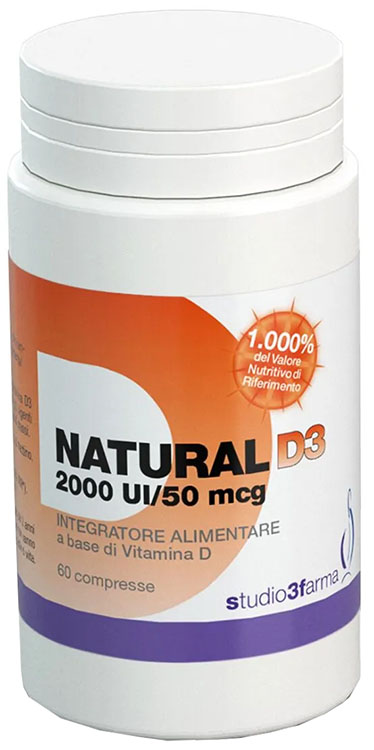 NATURAL D3 60 COMPRESSE - Farmacia Dott. Pasquale Russo