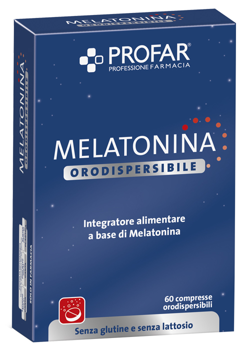 PROFAR MELATONINA ORODISPERSIBILE 60 COMPRESSE - Farmacia Dott. Pasquale Russo