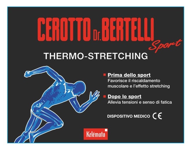 BERTELLI CEROTTO SPORT 1 PEZZO - Farmacia Dott. Pasquale Russo