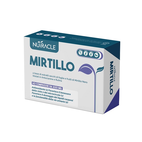 NUTRACLE MIRTILLO 60 COMPRESSE DA 600 MG - Farmacia Dott. Pasquale Russo