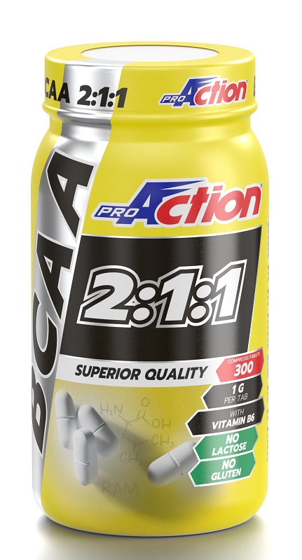 PROACTION BCAA 211 300 COMPRESSE - Farmacia Dott. Pasquale Russo