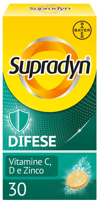SUPRADYN DIFESE 30 COMPRESSE EFFERVESCENTI - Farmacia Dott. Pasquale Russo
