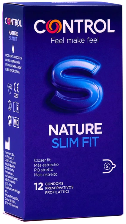 PROFILATTICO CONTROL NATURE SLIM FIT 12 PEZZI EN-SP-IT-PT - Farmacia Dott. Pasquale Russo