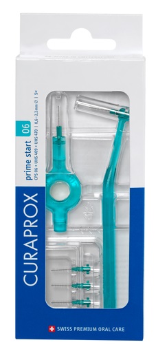 CURAPROX CPS 06 SCOVOLINO PRIME START 06 TURQUOISE 5 PEZZI - Farmacia Dott. Pasquale Russo
