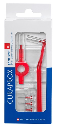 CURAPROX CPS 07 SCOVOLINO PRIME START 07 RED 5 PEZZI - Farmacia Dott. Pasquale Russo