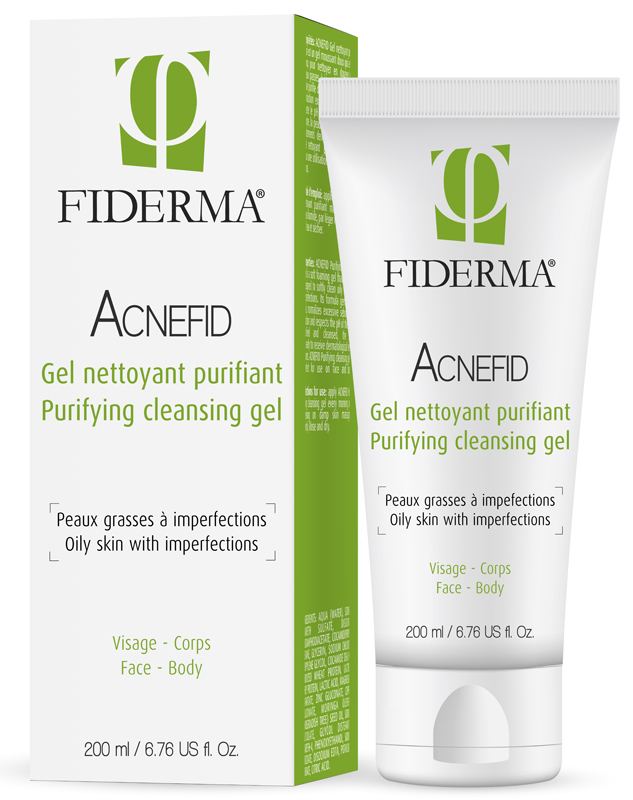 FIDERMA ACNEFID GEL DETERGENTE PURIFICANTE 200 ML - Farmacia Dott. Pasquale Russo