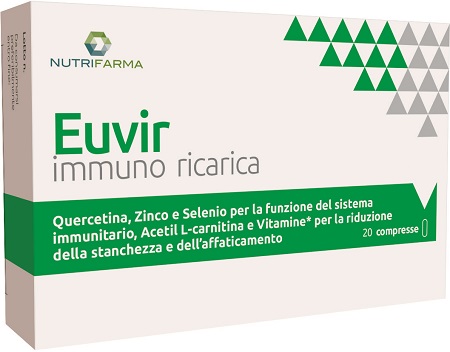 EUVIR IMMUNO RICARICA 20 COMPRESSE - Farmacia Dott. Pasquale Russo