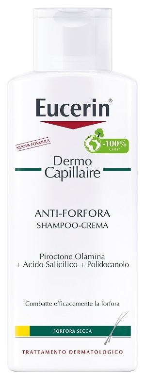 EUCERIN SHAMPOO CREMA ANTIFORFORA SECCA 250 ML - Farmacia Dott. Pasquale Russo
