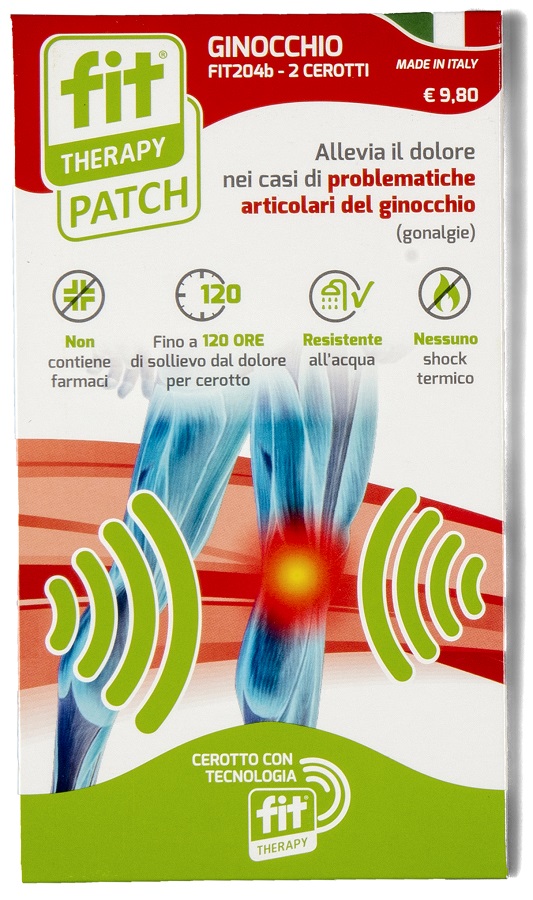 CEROTTO FIT THERAPY GINOCCHIO 2 PEZZI - Farmacia Dott. Pasquale Russo