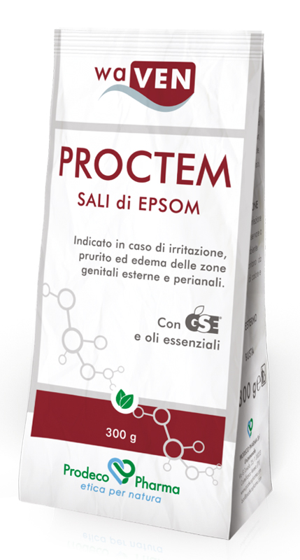 WAVEN PROCTEM SALI DI EPSOM 300 G - Farmacia Dott. Pasquale Russo