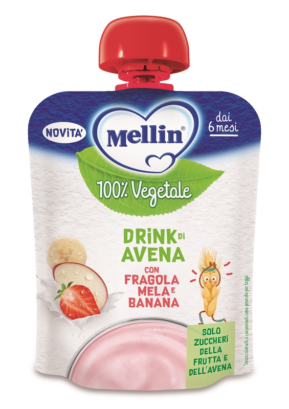 MELLIN POUCH AVENA MELA FRAGOLA BANANA 90 G - Farmacia Dott. Pasquale Russo