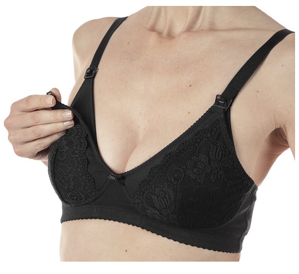 MAMMY REGGISENO COTONE ALLATTAMENTO BLACK 6C - Farmacia Dott. Pasquale Russo