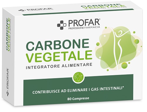 PROFAR CARBONE VEGETALE 80 COMPRESSE - Farmacia Dott. Pasquale Russo