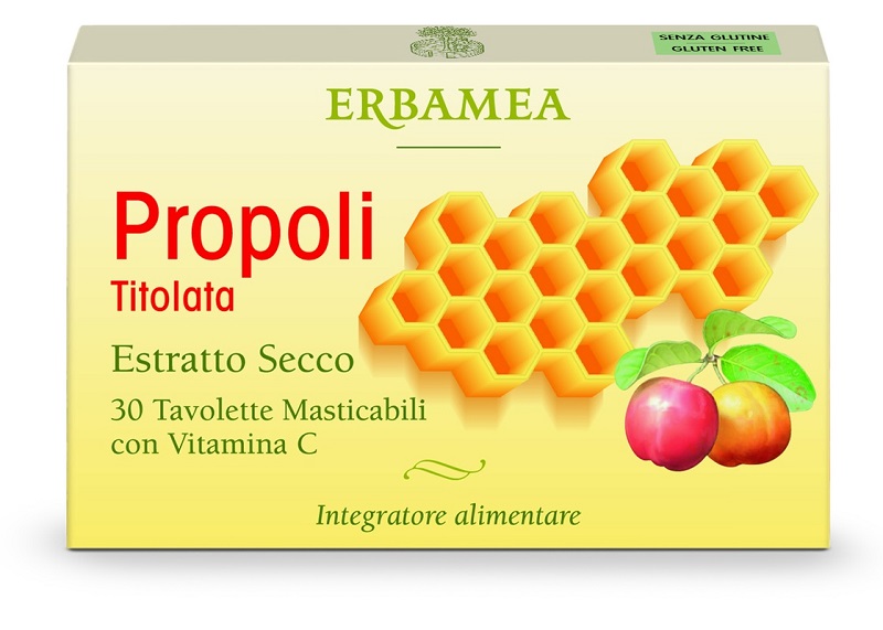 PROPOLI TITOLATA 30 TAVOLETTE MASTICABILI - Farmacia Dott. Pasquale Russo