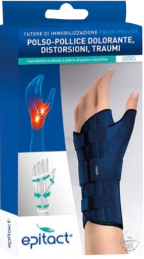 TUTORE POLSO/POLLICE PER TENDINITE EPITACT QUERV'ACTIV DESTRO S - Farmacia Dott. Pasquale Russo