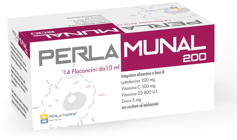 PERLAMUNAL 200 14 FLACONCINI DA 10 ML - Farmacia Dott. Pasquale Russo
