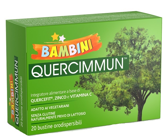 QUERCIMMUN BAMBINI 20 BUSTINE OROSOLUBILI - Farmacia Dott. Pasquale Russo