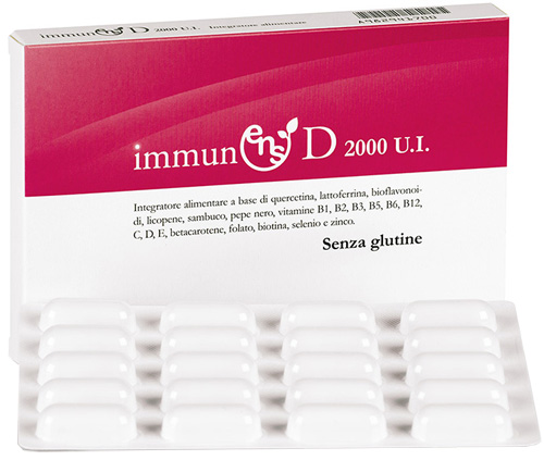 IMMUNENS D 2000 UI 20 CAPSULE - Farmacia Dott. Pasquale Russo