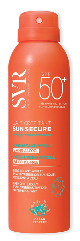 SUN SECURE LAIT CREPITANT SPF50+ 200 ML - Farmacia Dott. Pasquale Russo