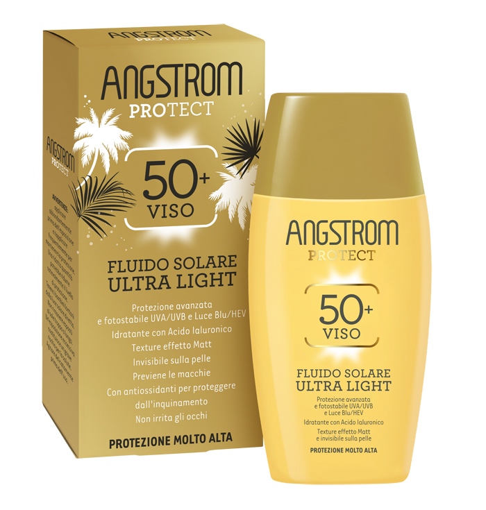 ANGSTROM FLUIDO SOLARE VISO ULTRA LIGHT SPF 50+ 40 ML - Farmacia Dott. Pasquale Russo