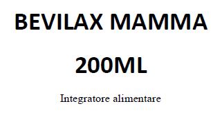 BEVILAX MAMMA 200 ML - Farmacia Dott. Pasquale Russo