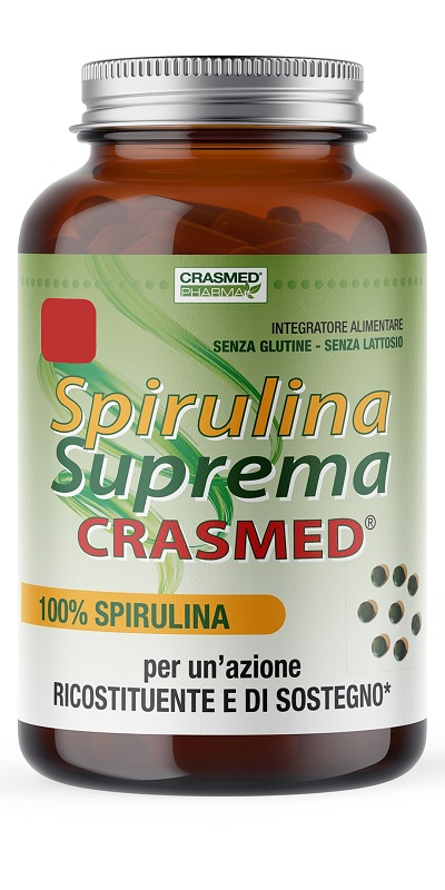 SPIRULINA SUPREMA CRASMED 180 COMPRESSE - Farmacia Dott. Pasquale Russo