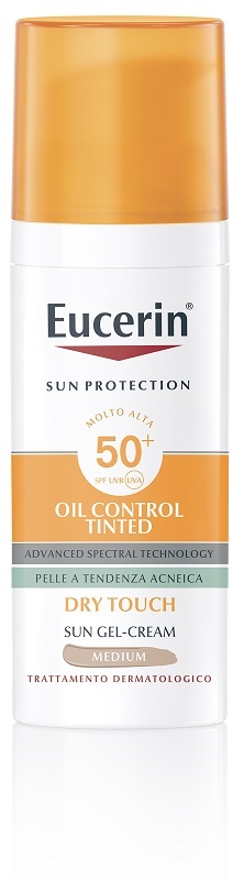 EUCERIN SUN OIL CONTROL TINTED CREAM SPF50+ 50 ML - Farmacia Dott. Pasquale Russo