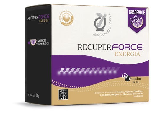 FITOPREPARATORI ITALIANI RECUPERFORCE ENERGIA 14 BUSTINE - Farmacia Dott. Pasquale Russo