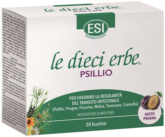 ESI LE DIECI ERBE PSILLIO 20 BUSTINE 5,6 G - Farmacia Dott. Pasquale Russo