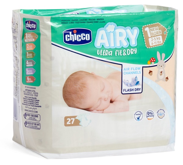 CHICCO PANNOLINI NEWBORN 27X6 - Farmacia Dott. Pasquale Russo