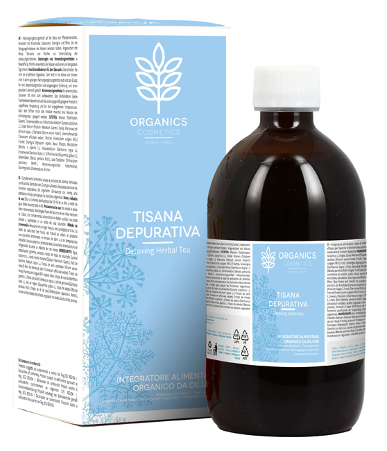 ORGANICS COSMETICS TISANA DEPURATIVA 500 ML - Farmacia Dott. Pasquale Russo