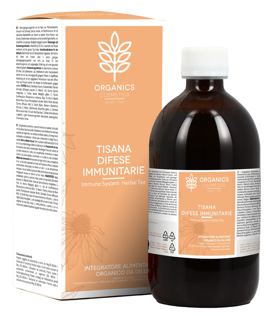 ORGANICS COSMETICS TISANA DIFESE IMMUNITARIE - Farmacia Dott. Pasquale Russo