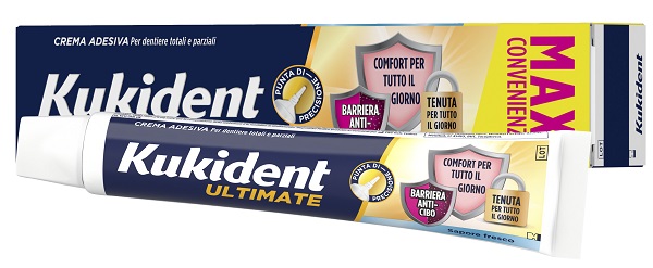 KUKIDENT ULTIMATE FRESCO CREMA ADESIVA 40 G - Farmacia Dott. Pasquale Russo
