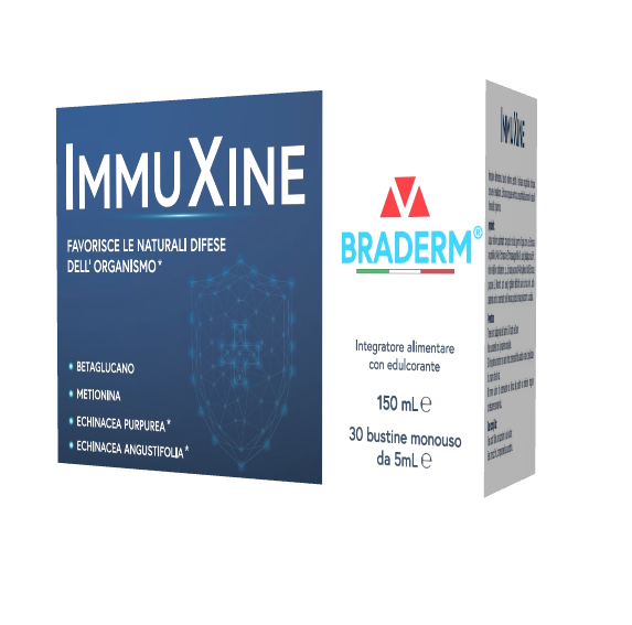 IMMUXINE 30 BUSTINE DA 5 ML BRADERM - Farmacia Dott. Pasquale Russo