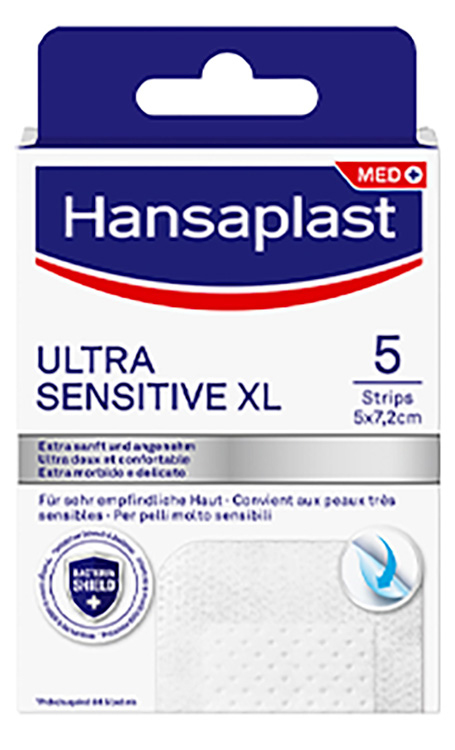 CEROTTO HANSAPLAST ULTRASENSITIVE XL 5 PEZZI - Farmacia Dott. Pasquale Russo
