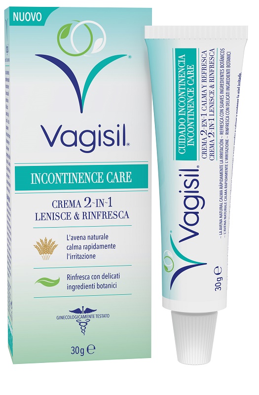 VAGISIL INCONTINENCE CARE CREMA 2IN1 LENISCE & RINFRESCA 30 G - Farmacia Dott. Pasquale Russo