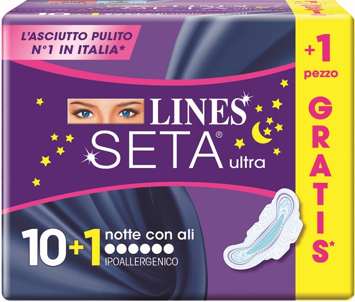 LINES SETA ULTRA NOTTE 10+1 GRATIS - Farmacia Dott. Pasquale Russo