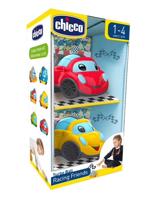 CHICCO GIOCO TURBO BALL - RACING FRIENDS - Farmacia Dott. Pasquale Russo