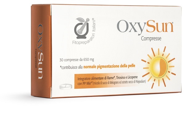 FITOPREPARATORI ITALIANI OXYSUN 30 COMPRESSE - Farmacia Dott. Pasquale Russo