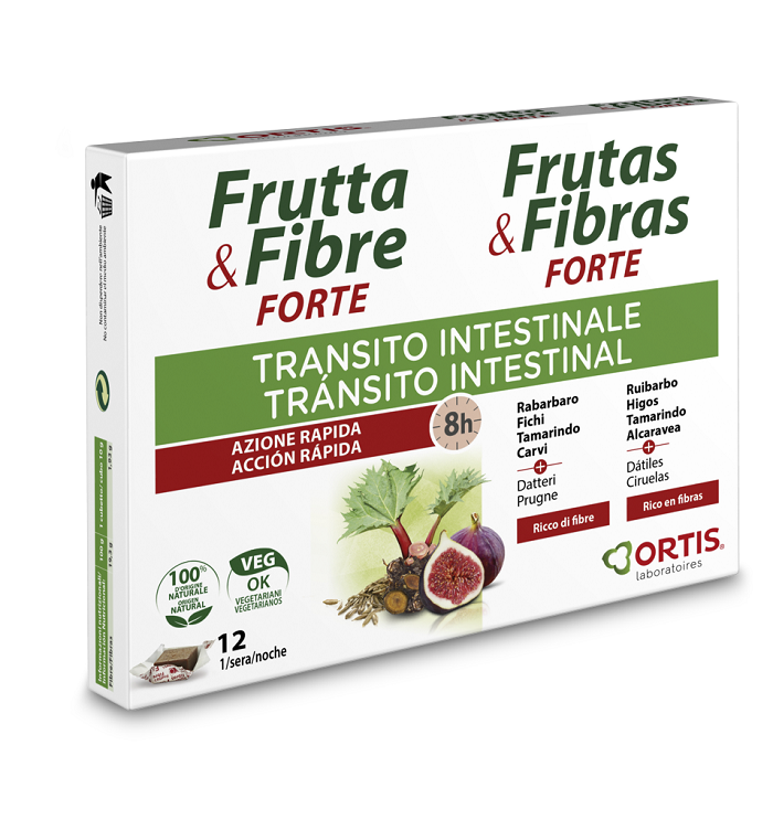 FRUTTA & FIBRE FORTE 12 CUBETTI - Farmacia Dott. Pasquale Russo