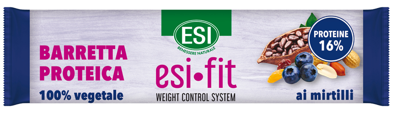 ESI FIT BARRETTA PROTEICA MIRTILLI 40 G - Farmacia Dott. Pasquale Russo