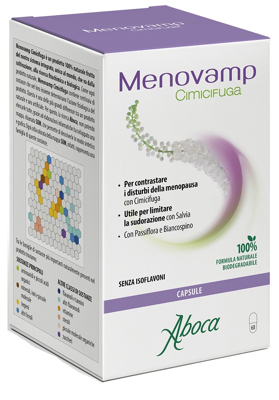 MENOVAMP CIMICIFUGA 60 CAPSULE - Farmacia Dott. Pasquale Russo