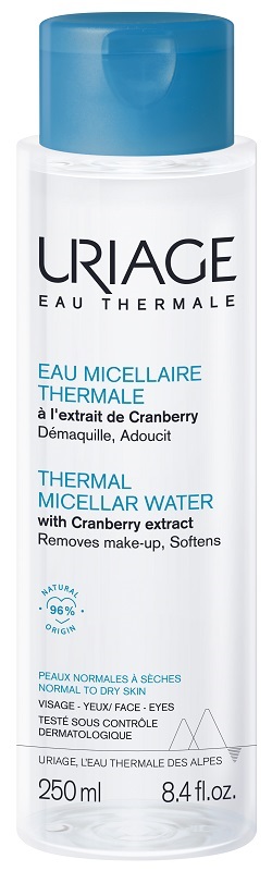 URIAGE EAU MICELLAIRE THERMALE PELLI NORMALI SECCHE 250 ML - Farmacia Dott. Pasquale Russo