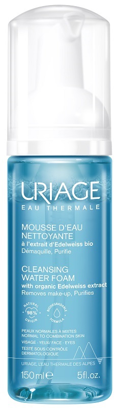 URIAGE MOUSSE D'EAU NETTOYANTE 150 ML - Farmacia Dott. Pasquale Russo
