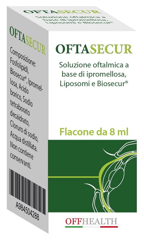 OFTASECUR BIOSECUR COLLIRIO 8 ML - Farmacia Dott. Pasquale Russo
