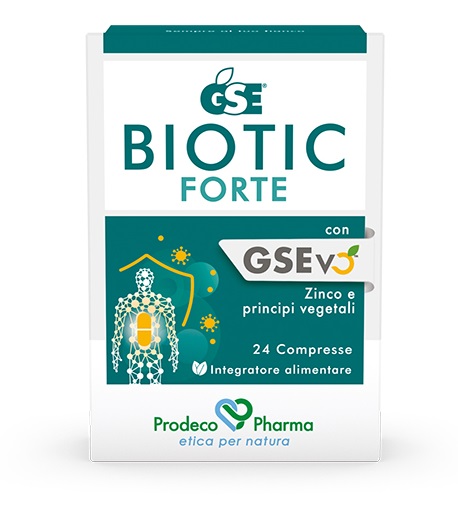 GSE BIOTIC FORTE 24 COMPRESSE - Farmacia Dott. Pasquale Russo