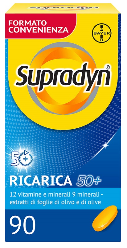 SUPRADYN RICARICA 50+ 90 COMPRESSE RIVESTITE - Farmacia Dott. Pasquale Russo