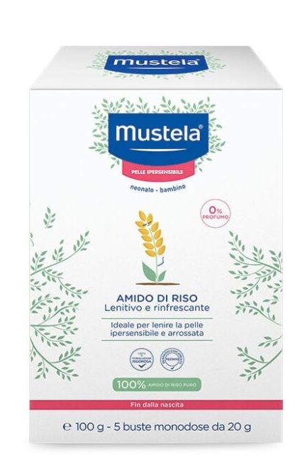 MUSTELA AMIDO DI RISO 100 G - Farmacia Dott. Pasquale Russo